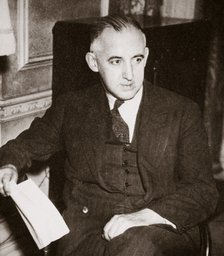 Professor Raymond Moley, American academic and writer, 1930s. Artist: Unknown