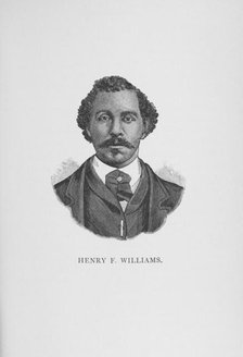 Henry F. Williams, 1887. Creator: Unknown.