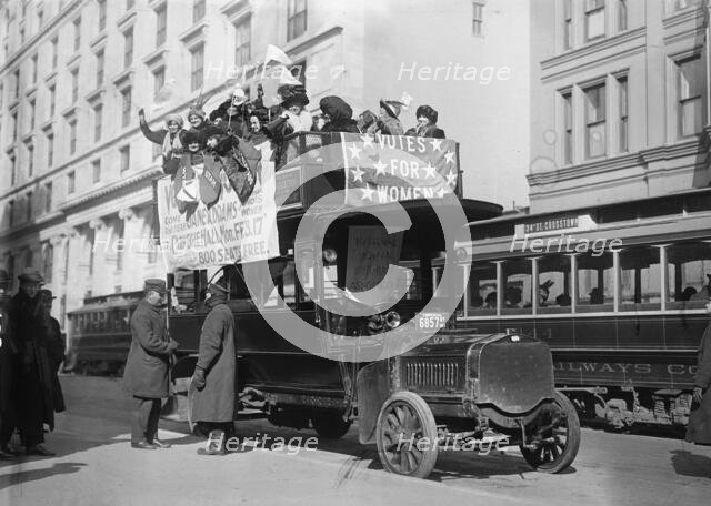 Washington hikers, 1913. Creator: Bain News Service.