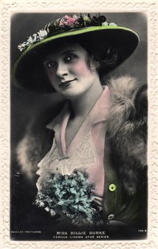 Billie Burke (1886-1970), American actress, early 20th century.Artist: J Beagles & Co