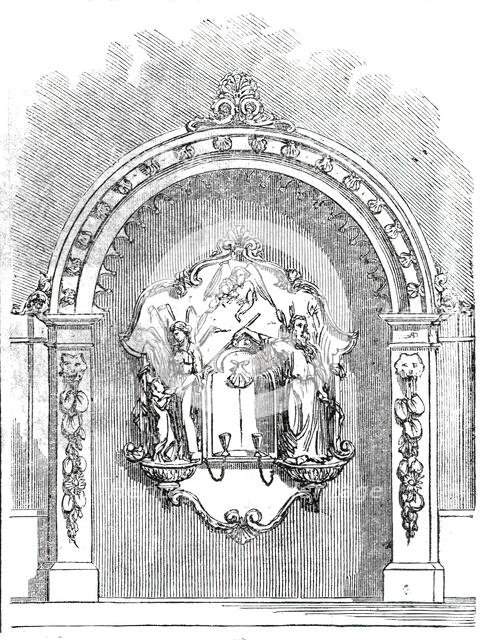 New drinking-fountain in Bishopsgate, 1860. Creator: Unknown.