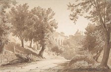 View of Ariccia, 1853. Creator: Jean Achille Benouville.