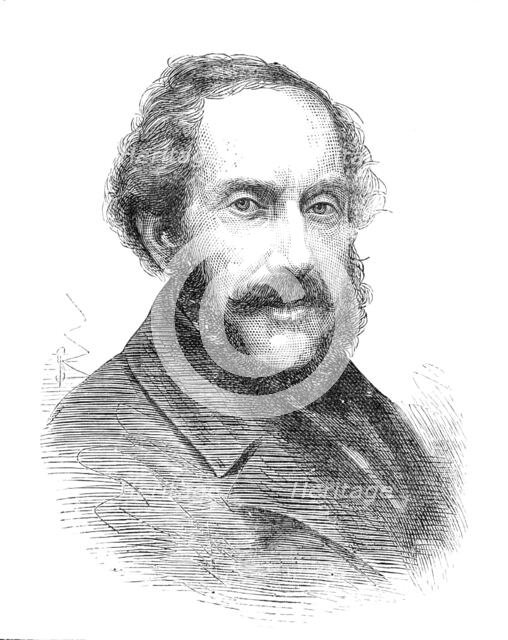 The late Mr. S. A. Hart, R.A., 1881. Creator: Unknown.