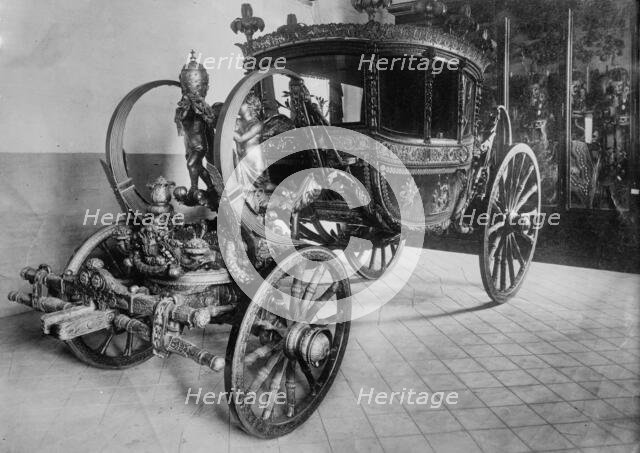 Pope's carriage, between c1910 and c1915. Creator: Bain News Service.