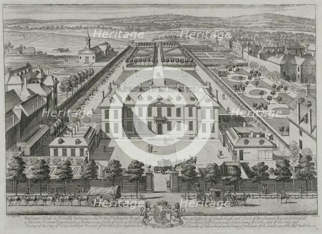 'Burlington House in Pickadilly', c1700. Creator: Johannes Kip.