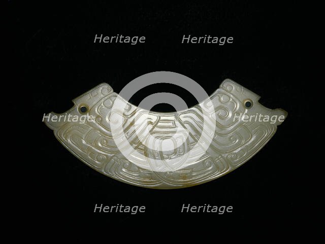 Arc-shaped pendant (huang), Western Zhou period, 9th/8th century B.C. Creator: Unknown.