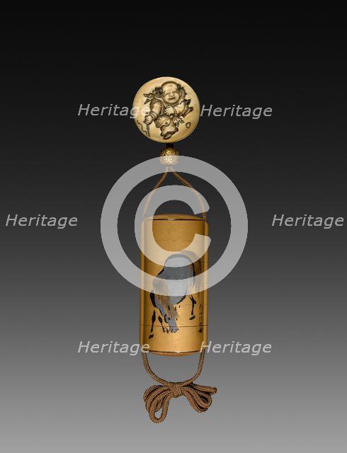 Inro, early 19th century. Creator: Unknown.