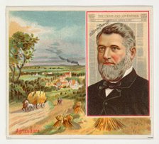 William Purcell, The Rochester Union and Advertiser, from the American Editors series (N35..., 1887. Creator: Allen & Ginter.