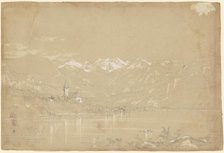 Lake of Brienz, late 19th century. Creator: John William Casilear.