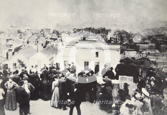 The San Francisco Earthquake, California, USA, 1906. Artist: Unknown