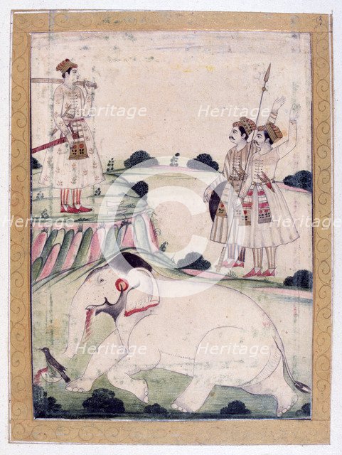 Kanada Ragini, Ragamala Album, School of Rajasthan, 19th century. Artist: Unknown