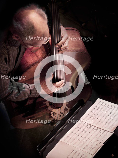 Cecil McBee, 2015. Artist: Alan John Ainsworth.