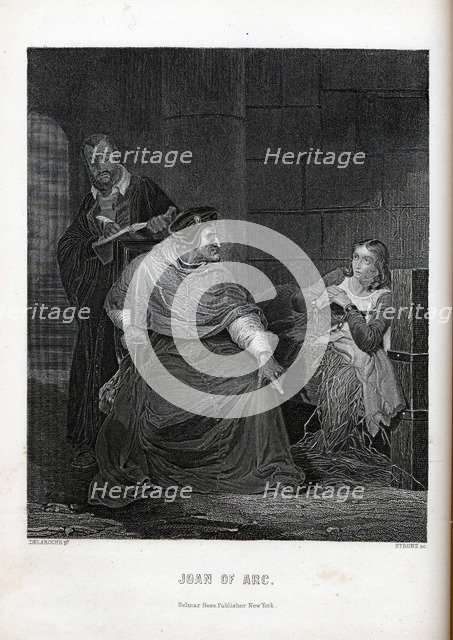 Joan of Arc, 1882. Artist: Anonymous  