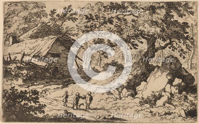 Ruinous Cottage, probably c. 1645/1656. Creator: Allart van Everdingen.