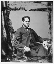 Henry Gassaway Davis of West Virginia, between 1860 and 1875. Creator: Unknown.