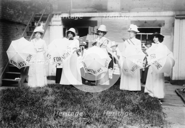 N.Y. Suffragettes, between c1910 and c1915. Creator: Bain News Service.