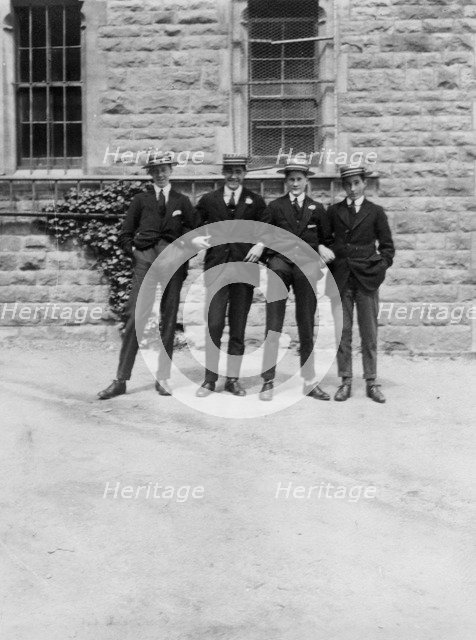 A group of schoolboys or students, c1900s-c1930s(?). Artist: Unknown