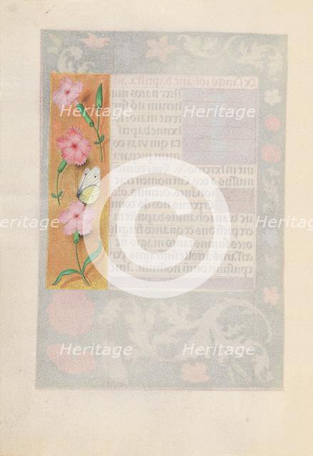 Hours of Queen Isabella the Catholic, Queen of Spain: Fol. 170v, c. 1500. Creator: Master of the First Prayerbook of Maximillian (Flemish, c. 1444-1519); Associates, and.