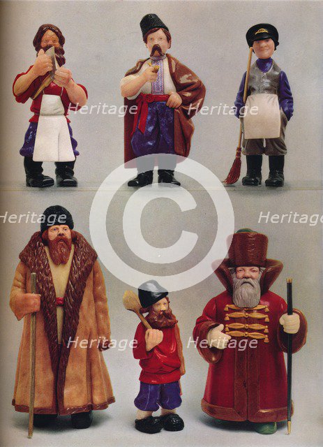'Russian National Types ', c1935. Artist: Carl Faberge.