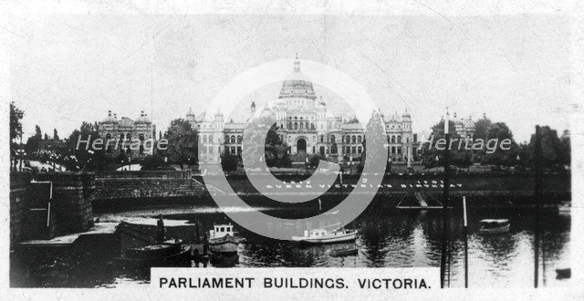 Parliament Buildings, Victoria, British Columbia, Canada, c1920s. Artist: Unknown