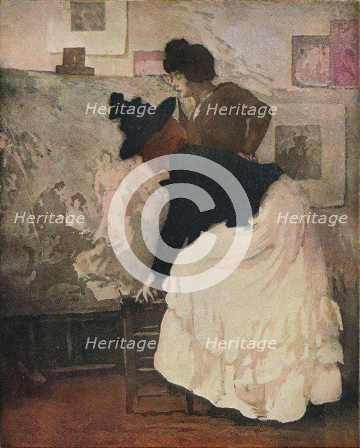 'The Critics', c1902. Artist: Manuel Robbe.