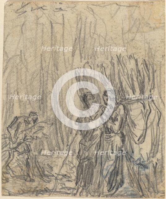 Gleaners. Creator: Theodore Rousseau.