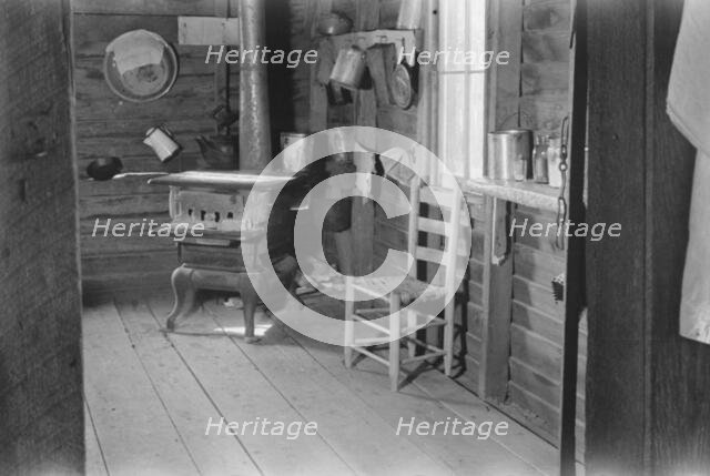 Kitchen in house of Floyd Burroughs..., near Moundville, Hale County, Alabama, 1936. Creator: Walker Evans.