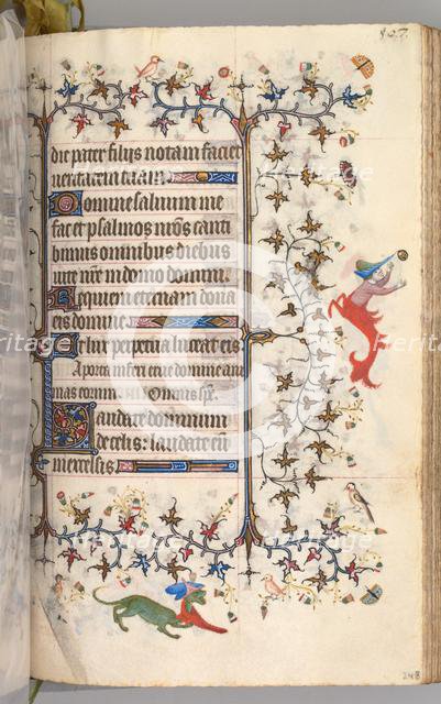 Hours of Charles the Noble, King of Navarre (1361-1425): fol. 248r, Text, c. 1405. Creator: Master of the Brussels Initials and Associates (French).