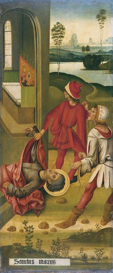 The Martyrdom of Saint Mark, 1478. Artist: Mälesskircher, Gabriel (ca. 1425-1495)