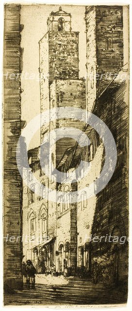 The Towers, 1909. Creator: Donald Shaw MacLaughlan.