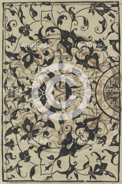 Livre de Moresques, page 4 (recto), 1546. Creator: Francesco di Pellegrino.