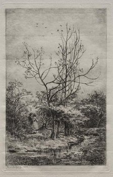 The Orchard, 1868. Creator: Charles François Daubigny (French, 1817-1878).