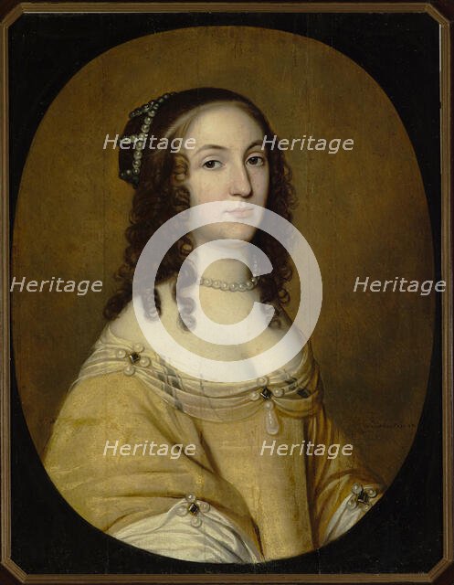 Countess Louise Henriette of Nassau (1627-1667), Electress of Brandenburg, 1649. Creator: Honthorst, Willem van (1594-1666).