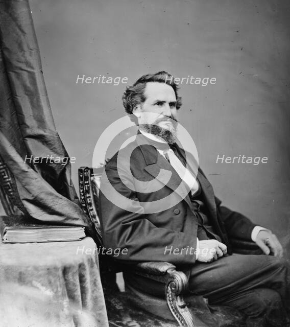 Omar Dwight Conger of Michigan, between 1860 and 1875. Creator: Unknown.