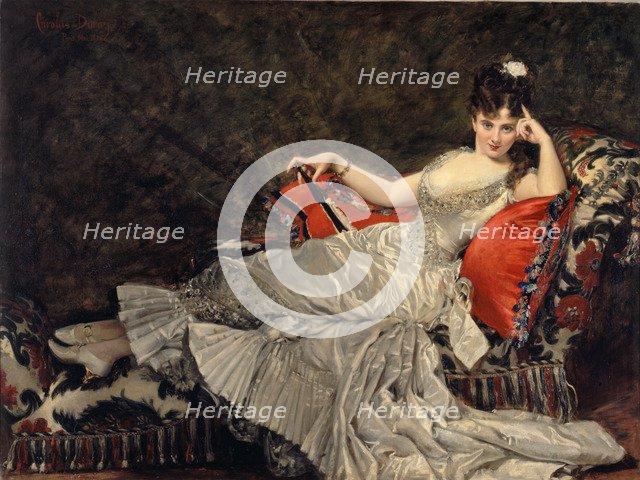 Portrait of Mademoiselle de Lancey. Artist: Carolus-Duran, Charles Émile Auguste (1837-1917)