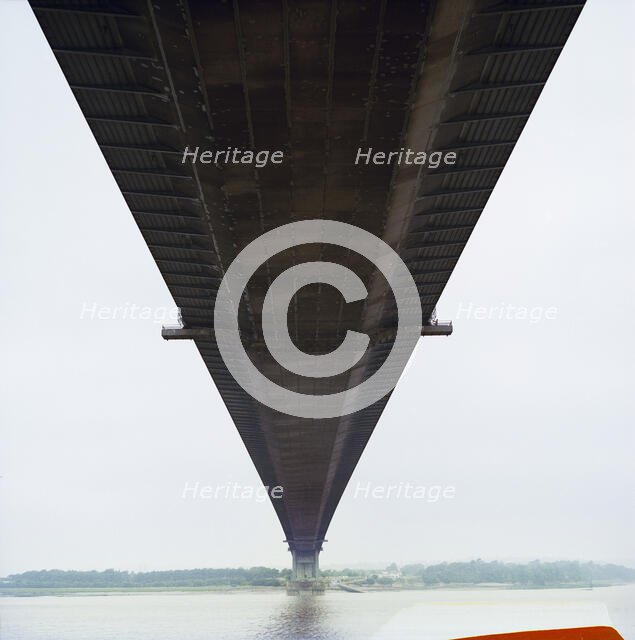 Severn Bridge, M48, Aust, South Gloucestershire, 27-28 June 1988. Creator: John Laing plc.