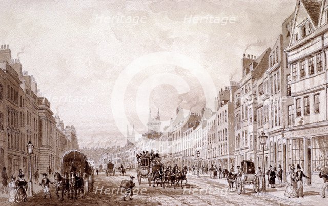 Holborn, London, c1830. Artist: Thomas Hosmer Shepherd