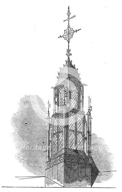 The Great Hall lantern of Lincoln's Inn New Buildings, 1845. Creator: Unknown.