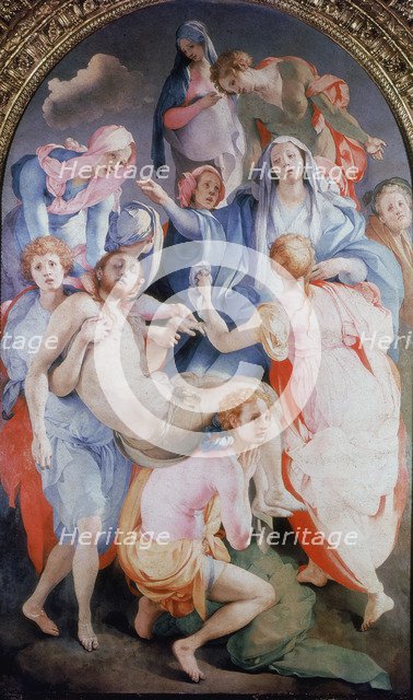 'The Deposition from the Cross', 1526-1528. Artist: Jacopo Pontormo