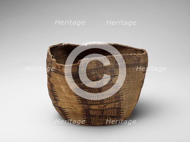 Basket, 1870-1900. Creator: Unknown.
