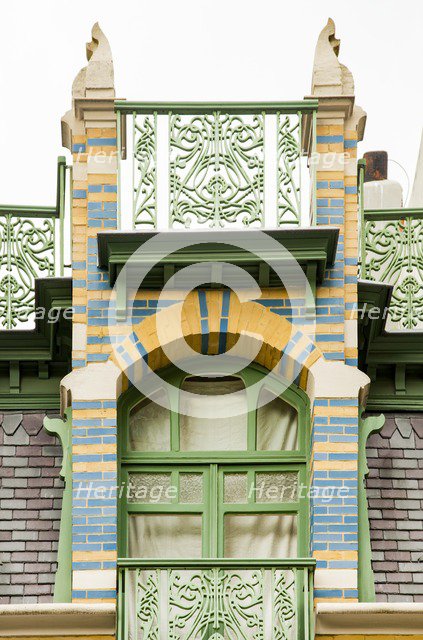 28 Rue Luther, (1902), c2014-2017. Artist: Alan John Ainsworth.