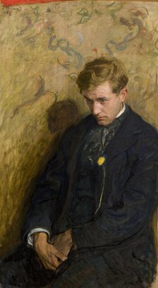 Melancholic, 1898. Creator: Wojciech Weiss.