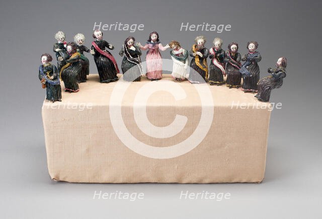 Christ from the Last Supper, France, 18th century. Creator: Verres de Nevers.