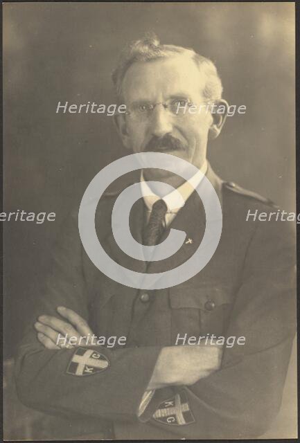 Portrait of a Military Chaplain, 1907-1943. Creator: Louis Fleckenstein.