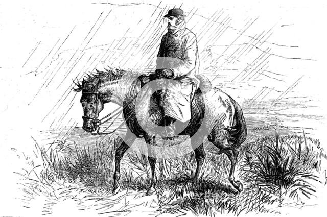 The Transvaal War: our special artist on his way to the front, 1881.  Creator: Unknown.