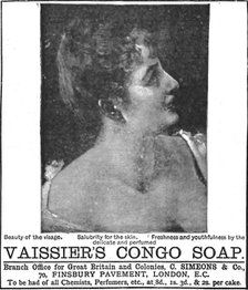 ''Vaissier's Congo Soap' 1890. Creator: Unknown.