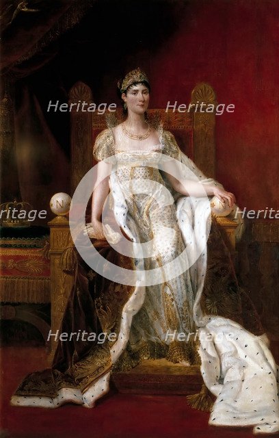 Portrait of Joséphine de Beauharnais, the first wife of Napoléon Bonaparte (1763-1814). Artist: Lethiére, Guillaume Guillon (1760-1832)