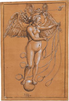 Frau Venus, c. 1512. Creator: Manuel, Niklaus (ca. 1484-1530).