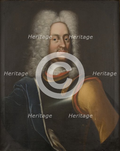 Portrait of Charles I (1654-1730), Landgrave of Hesse-Kassel, 1726.