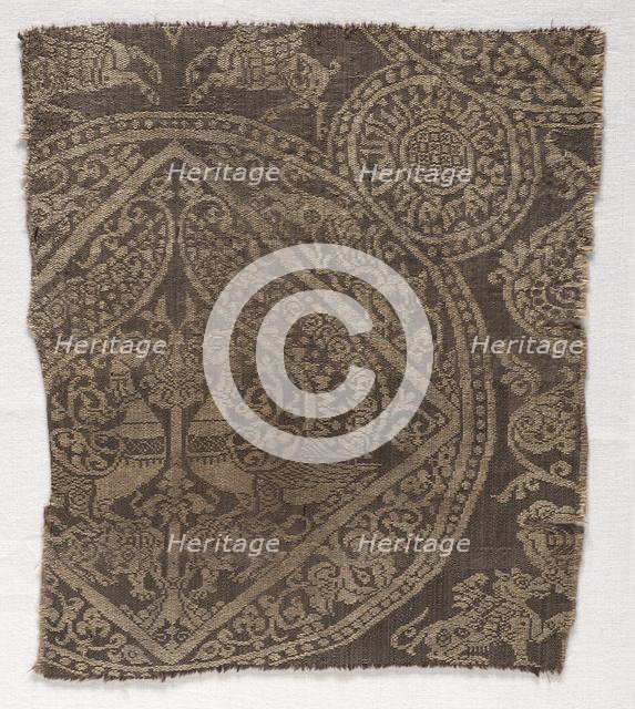 Fragment from a funeral garment or pall, 1649-1955. Creator: Unknown.